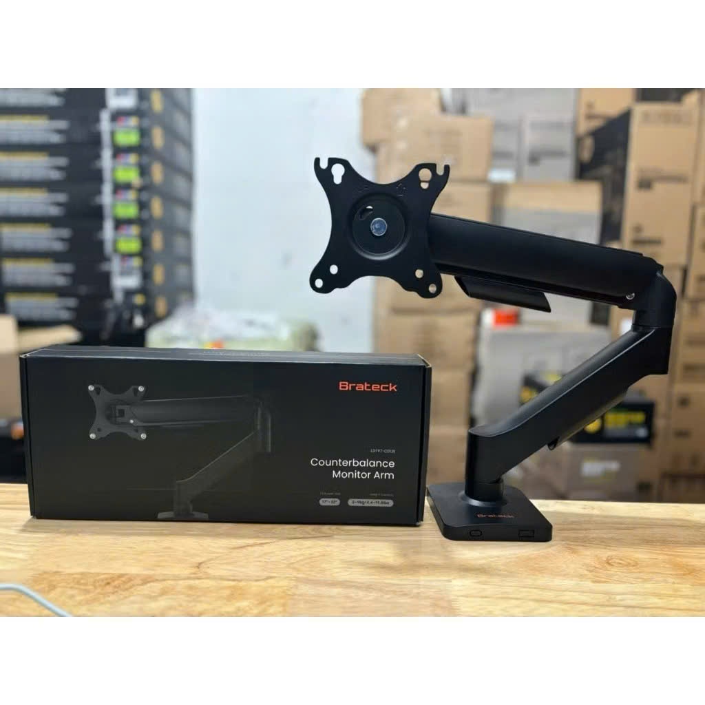 Giá treo màn hình Brateck LDT97-C012E 17-32 inch ARM màn hình siêu gọn gàng BẢN TỐI GIẢN CỦA NBF80