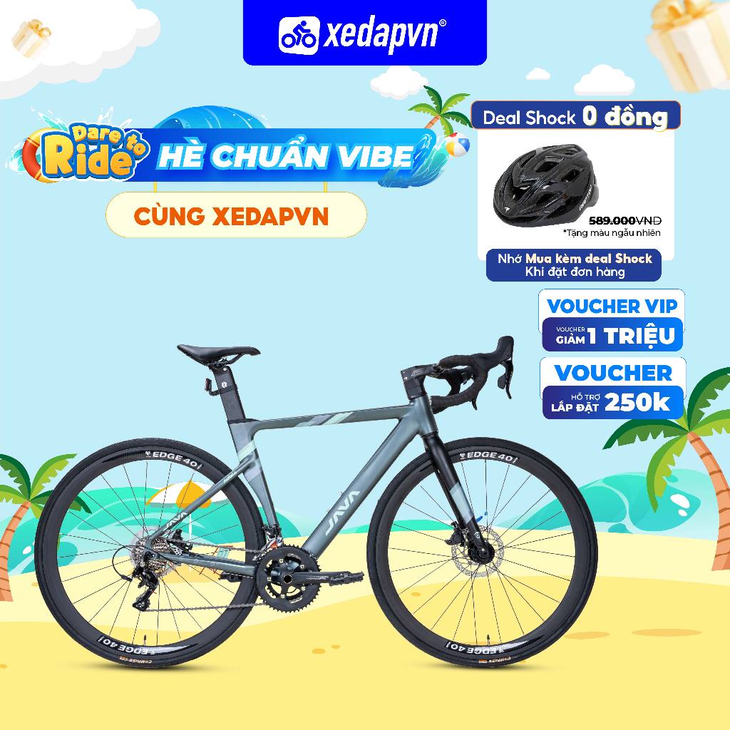 Xe Đạp Đường Trường Road Java Auriga R5 700C – Khung Nhôm, Phanh Đĩa, 18 Tốc Độ, Phù Hợp Người Cao 1