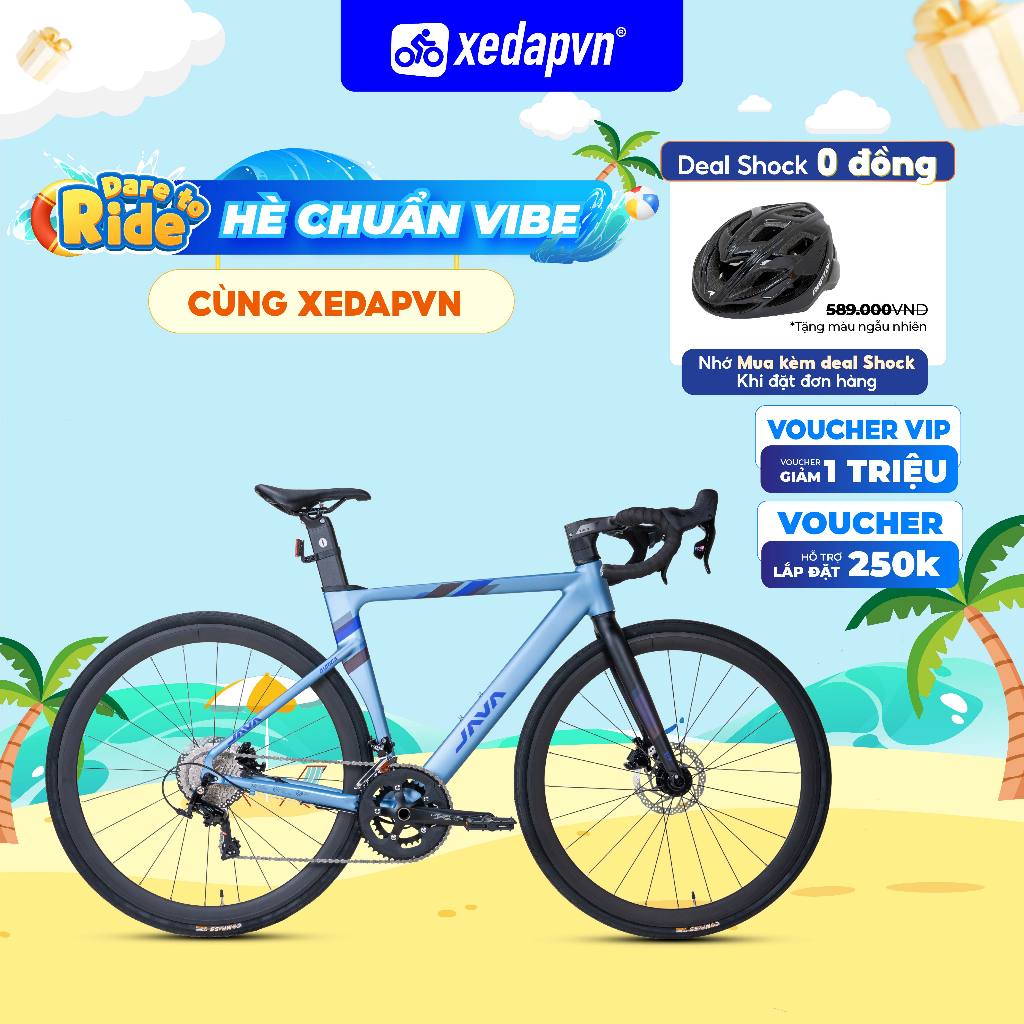 Xe Đạp Đường Trường Java Auriga R9 700C – Khung Nhôm, Phanh Đĩa, 22 Tốc Độ, Phù Hợp Người Cao 1m60–1