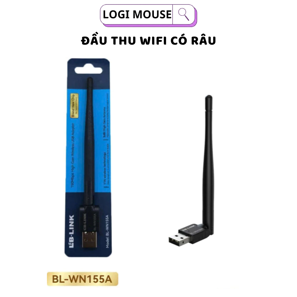 Bộ Thu USB Thu Wifi Lblink 151 Nano Tốc Độ 150Mbps Cho PC Máy Tính Laptop Hàng Chất Lượng Cao