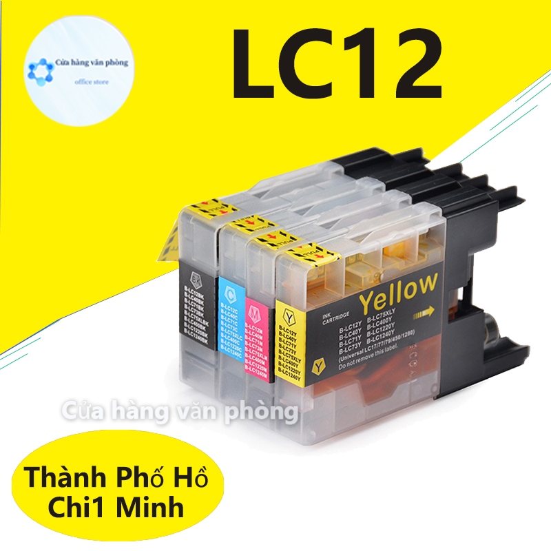 Hộp mực Brother LC12 LC 12 LC 17 LC17 LC40 LC71 LC73 LC75 LC40 LC400  Brother J825N J955DN J955DWN J