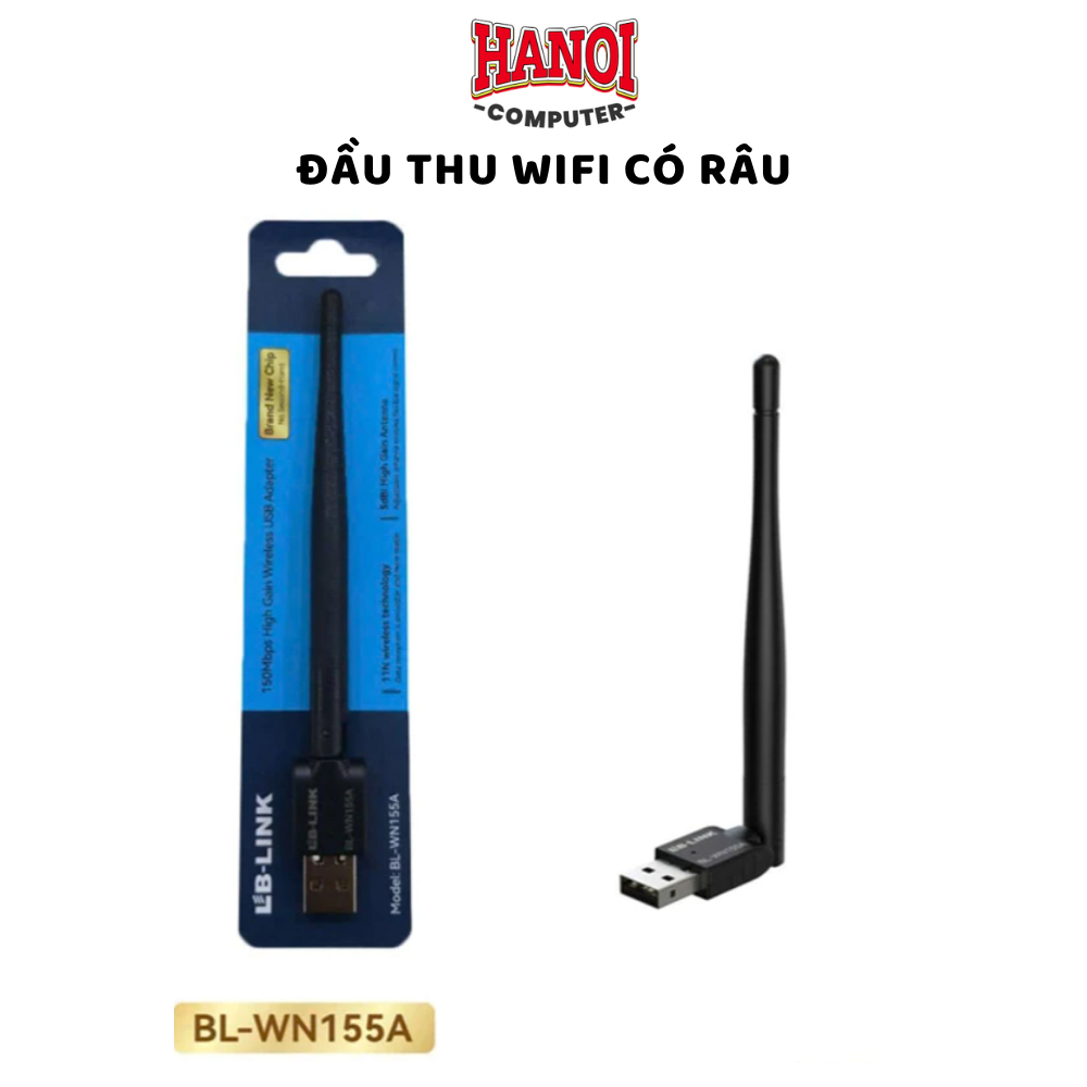 Đầu Thu USB Thu Wifi Lblink 151 Nano 150Mbps, Tăng Tốc Độ  Cho PC Máy Tính Laptop Hàng Chất Lượng Ca