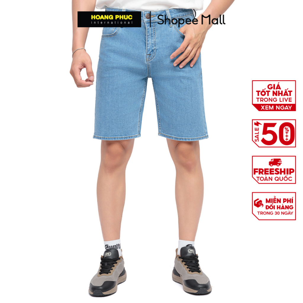 Quần Jeans Short Ngắn Nam Ecko Unltd Dáng Slim Fit IF25-05069