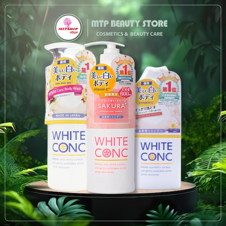 Sữa Tắm White ConC 360ml Nhật Bản