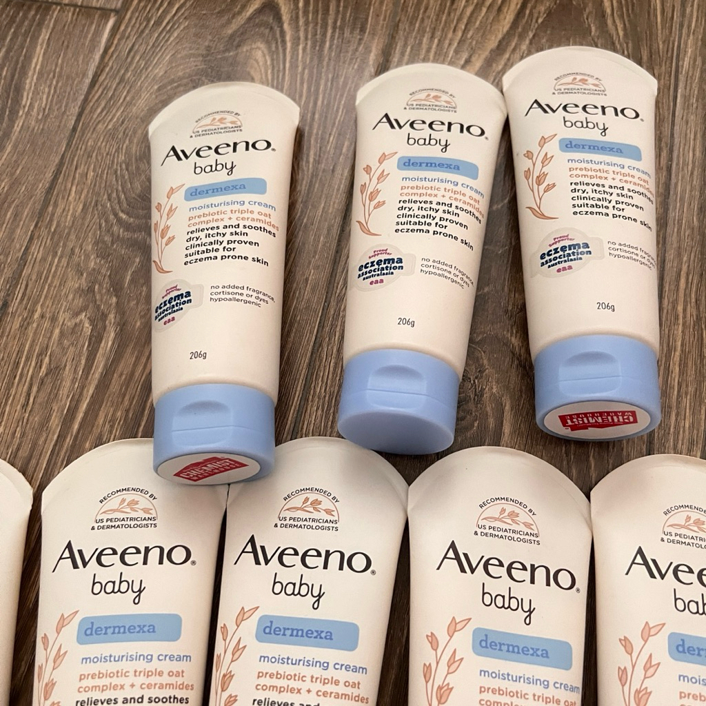 Kem dưỡng ẩm cho bé da khô chàm, ngứa Aveeno Baby Dermexa Moisturizing Cream