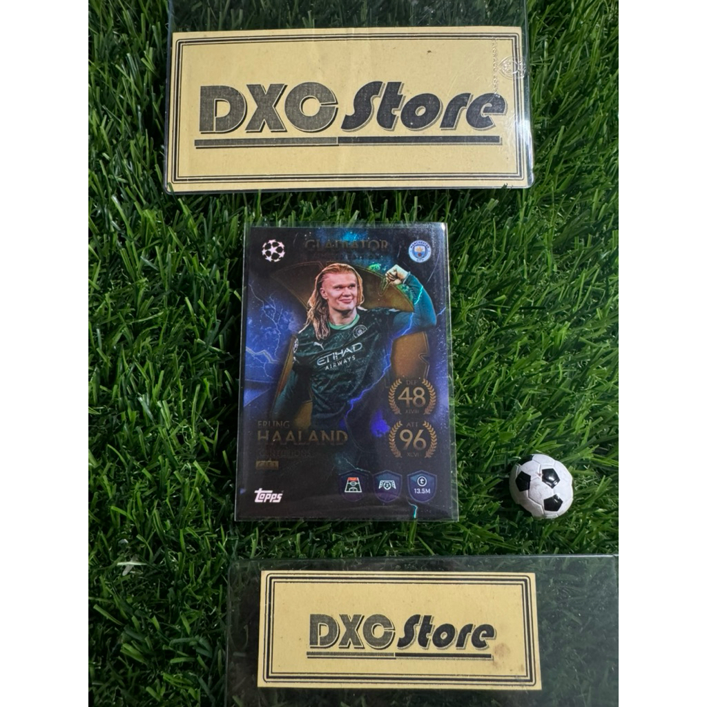 [ CHÍNH HÃNG ] - GLADIATORS LIMITED EDITION - TOPPS MATCH ATTAX 2026 - ERLING HAALAND (MANCHESTER CI
