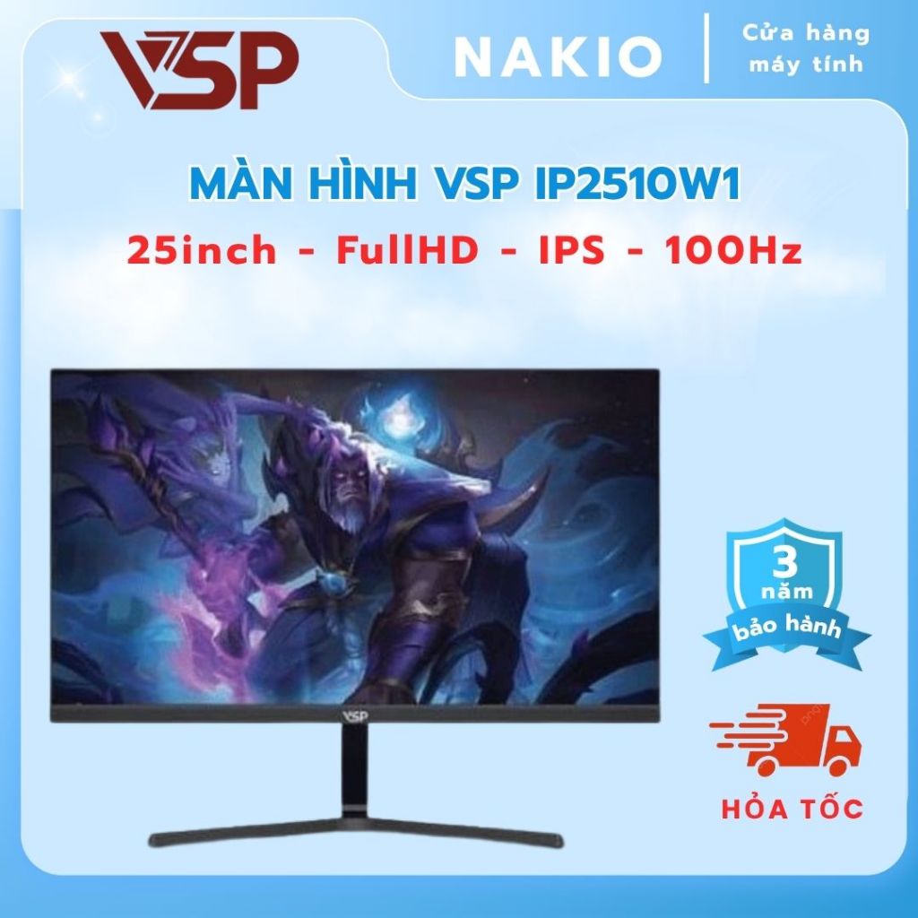 Màn hình VSP IP2510W1 (25inch / IPS / 100Hz / 5Ms) - Bảo hành chính hãng 36 tháng