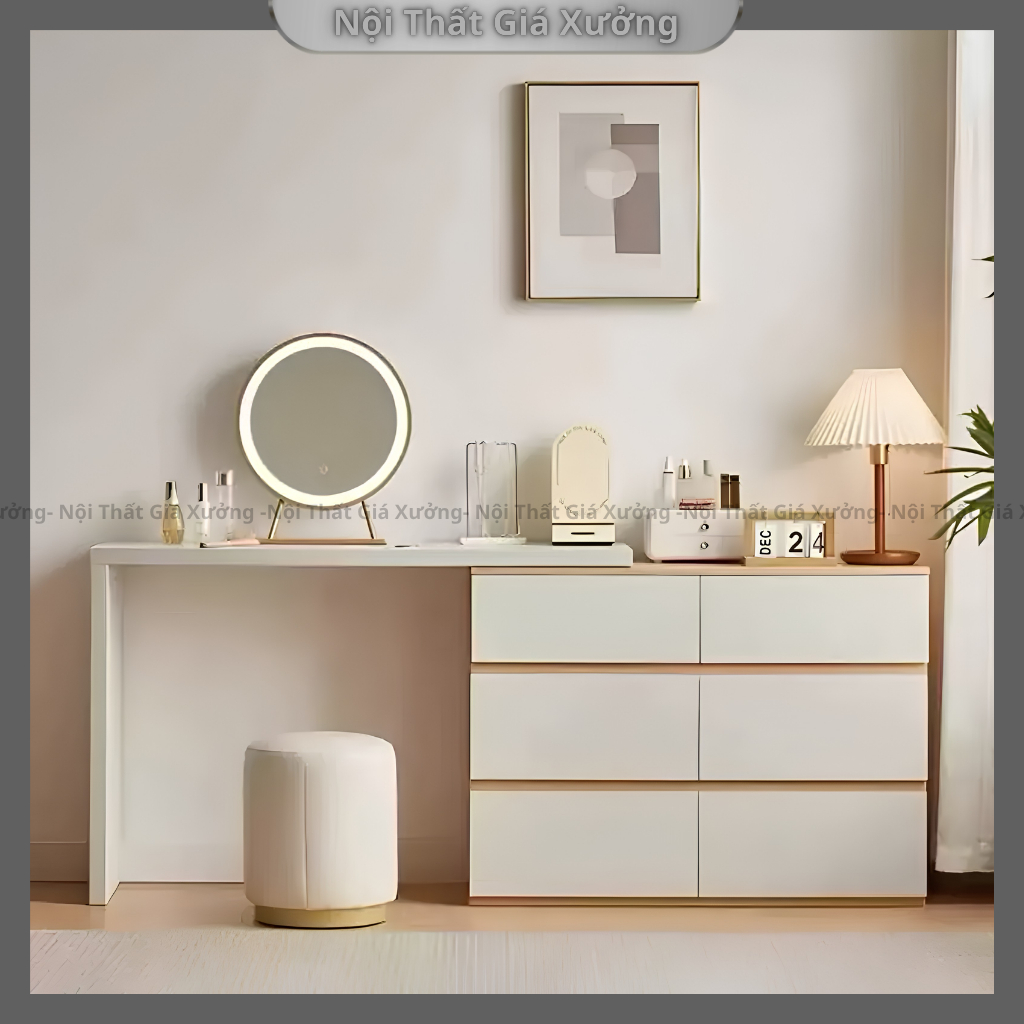 Bàn Làm Việc , Bàn Trang Điểm Đa Năng( kích thước  N100*S40*C70<>N120*S40*C70 )