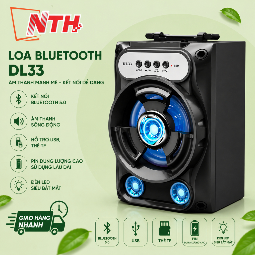 Loa Bluetooth xách tay B16