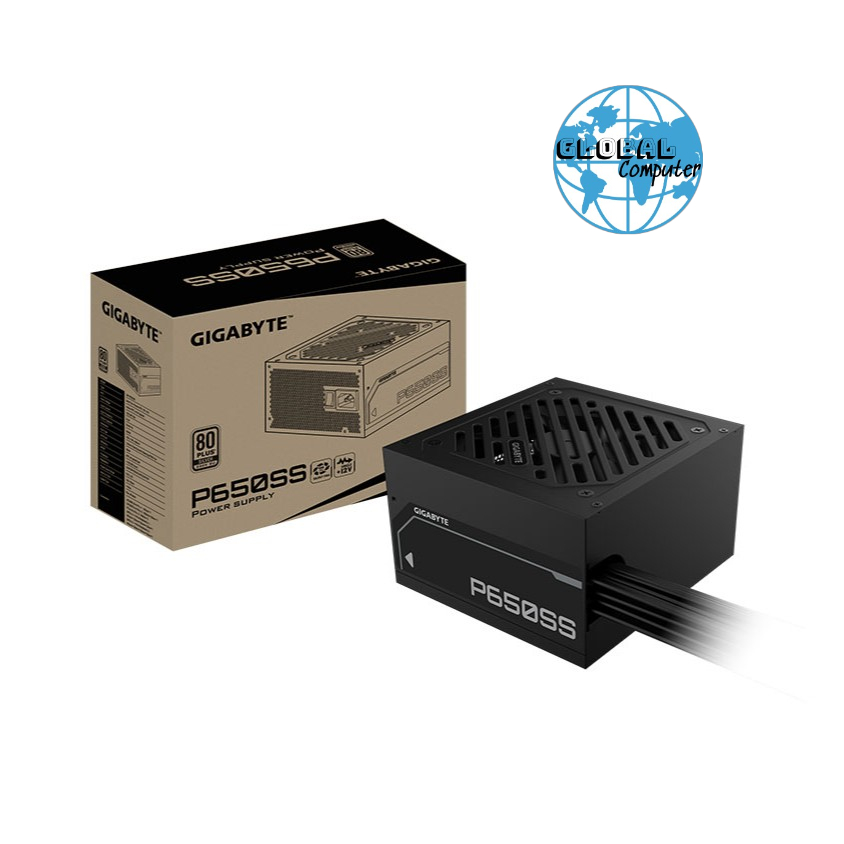 (FULL VAT) Nguồn máy tính GIGABYTE P650SS 650W (80 PLus Silver/Màu Đen)