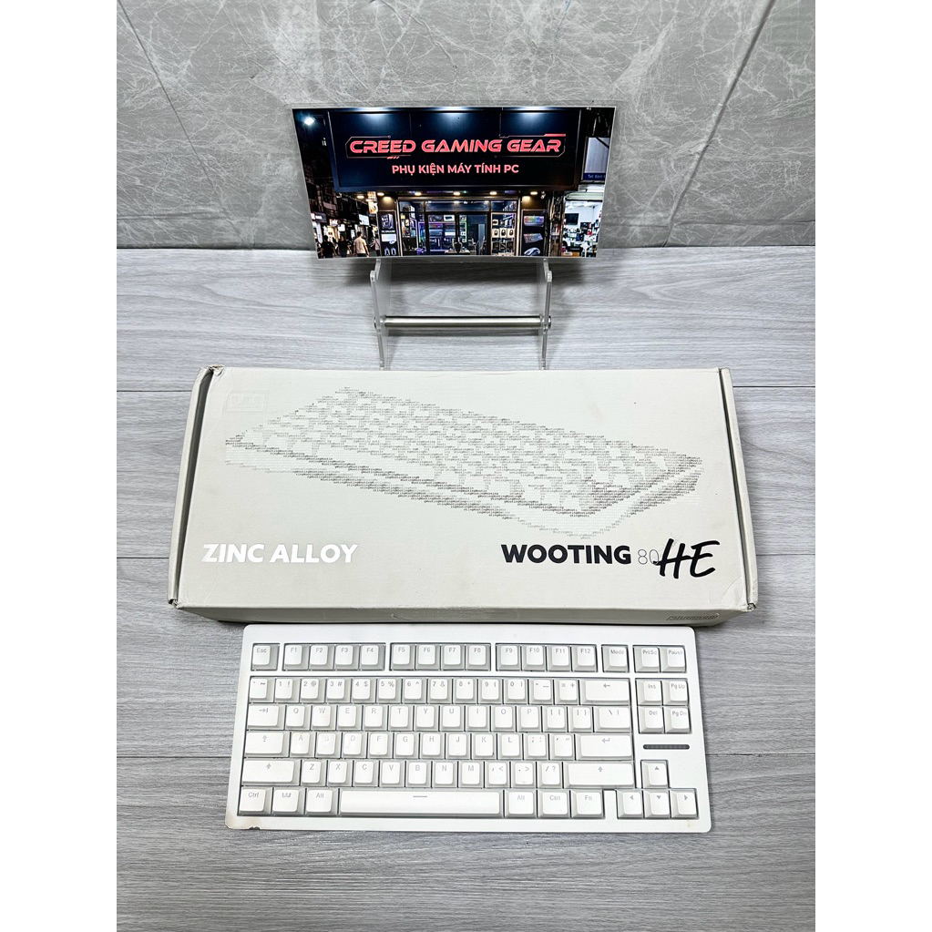 (Chính hãng) Bàn phím cơ Wooting 60he V2, 80He ZinC, 60HE+, Two He cho game thủ chuyên nghiệp chính 