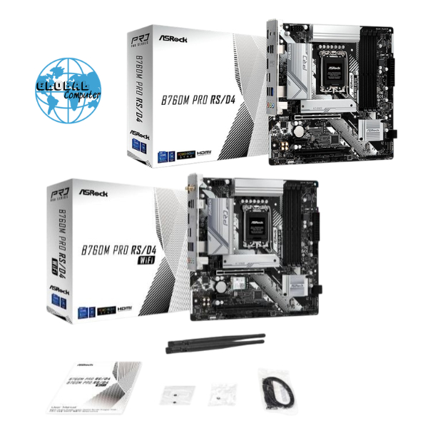 (FULL VAT) Mainboard ASROCK B760M Pro RS/D4 | PRO RS D4 WIFI