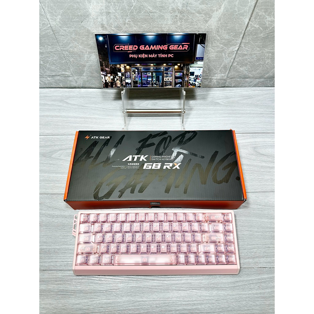 Bàn Phím Cơ Gaming ATK 68RX (ATK68 RX) - Bàn Phím Rapid Trigger HE - Polling Rate 8K - RT 0,001mm - 