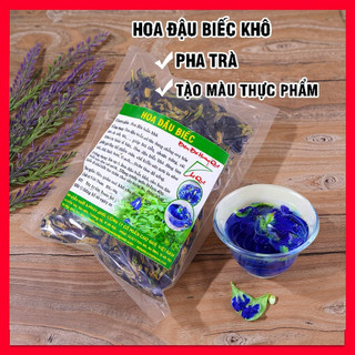 Hoa đậu biếc khô 50g pha trà nấu xôi và tạo màu thực phẩm