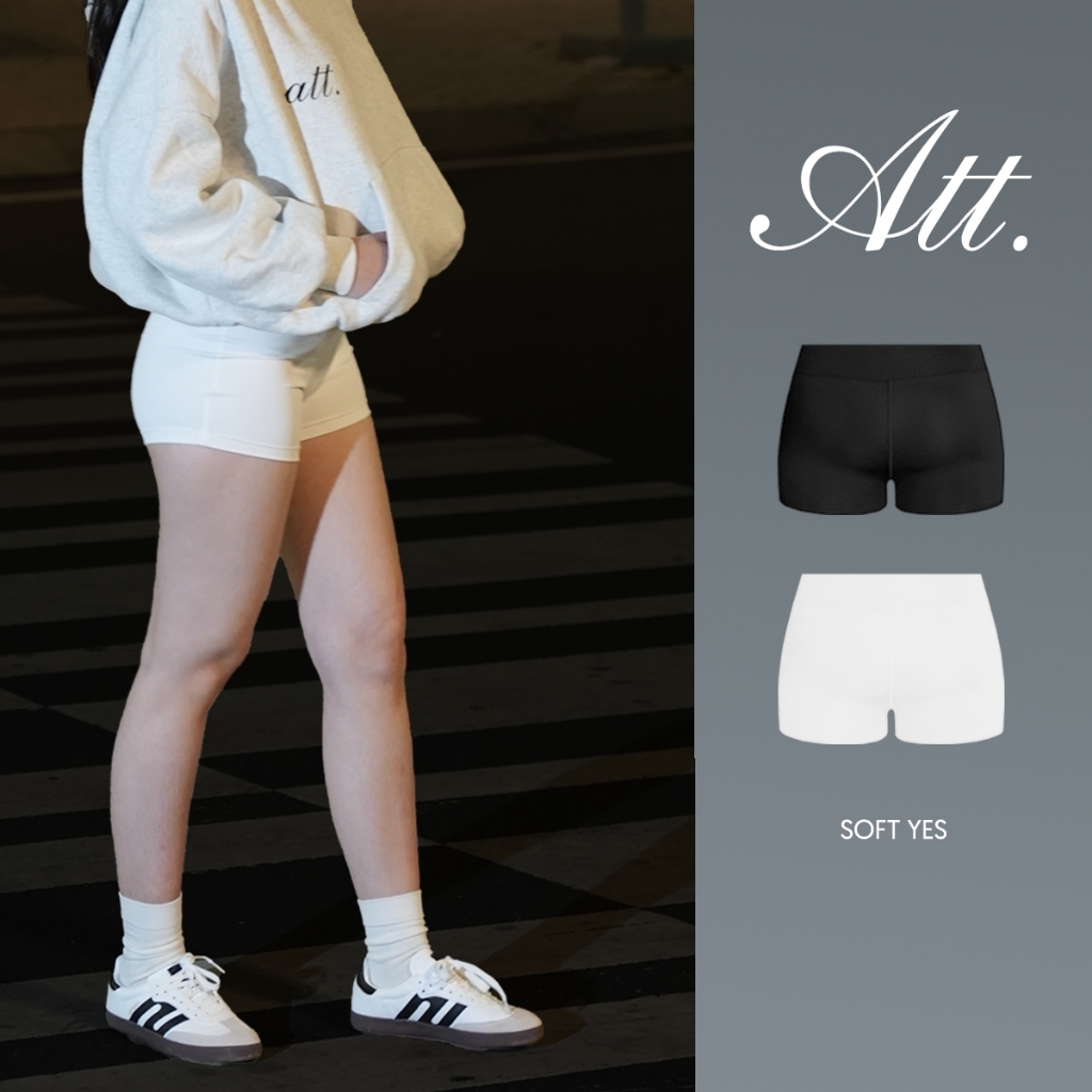 Soft Yes Attention Quần Short Legging Vải Siêu Mịn