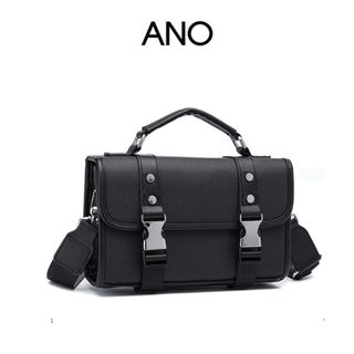 Túi đeo chéo nam ANO, da PU cao cấp [KT: 25*16*8cm] có quai xách sang trọng TC111