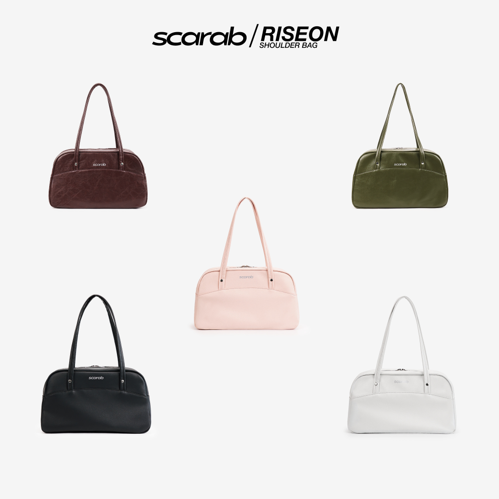[CÓ SẴN] Túi xách đeo vai SCARAB RISEON SHOULDER BAG thời trang nam nữ đựng vừa Laptop 13", đồ trang