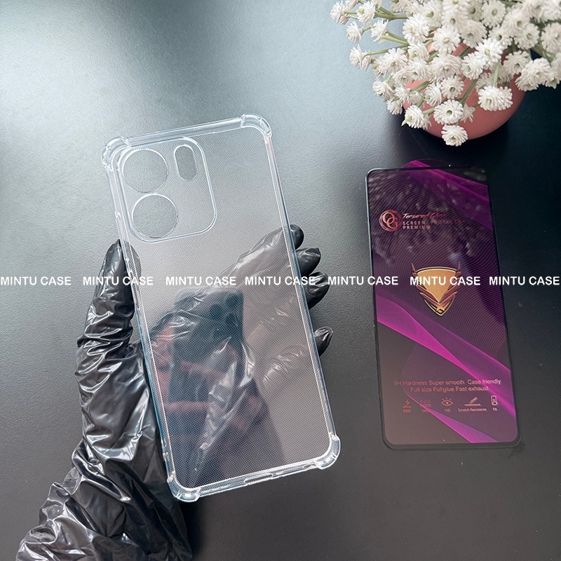 Ốp Lưng và Cường Lực cho Oppo A5X A5x 4G/5G - Loại trong suốt chống sốc TSCS
