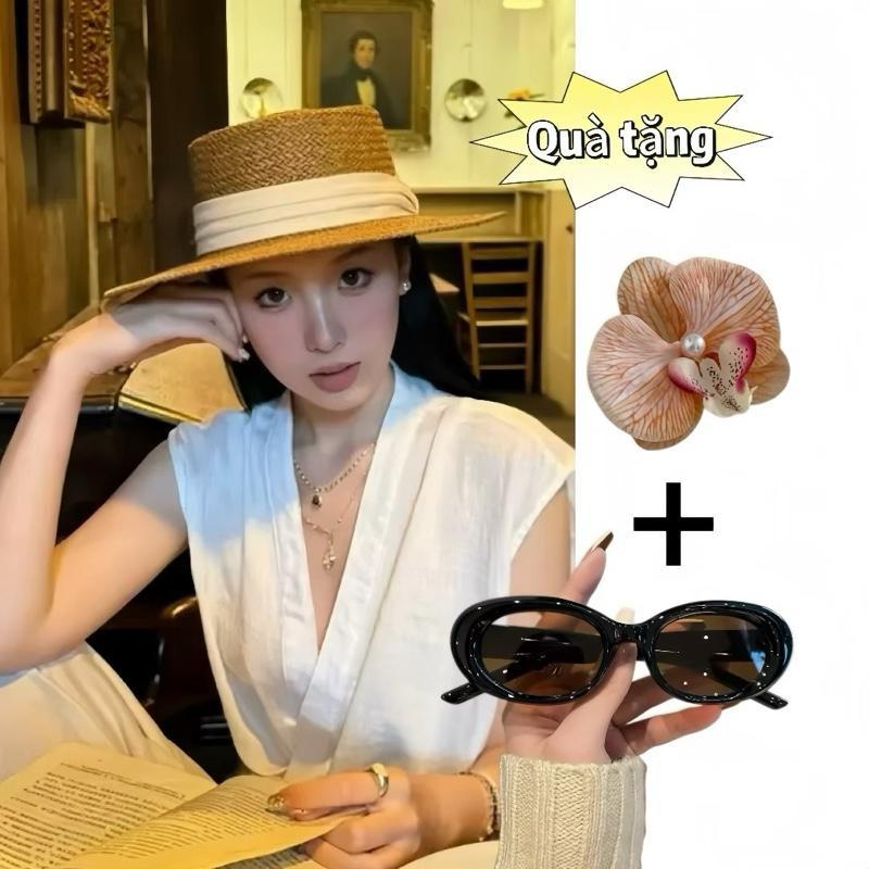 MŨ CÓI HÀNG QUẢNG CHÂU LOẠI 1 MÃ K54 ( tặng kính, hoa)