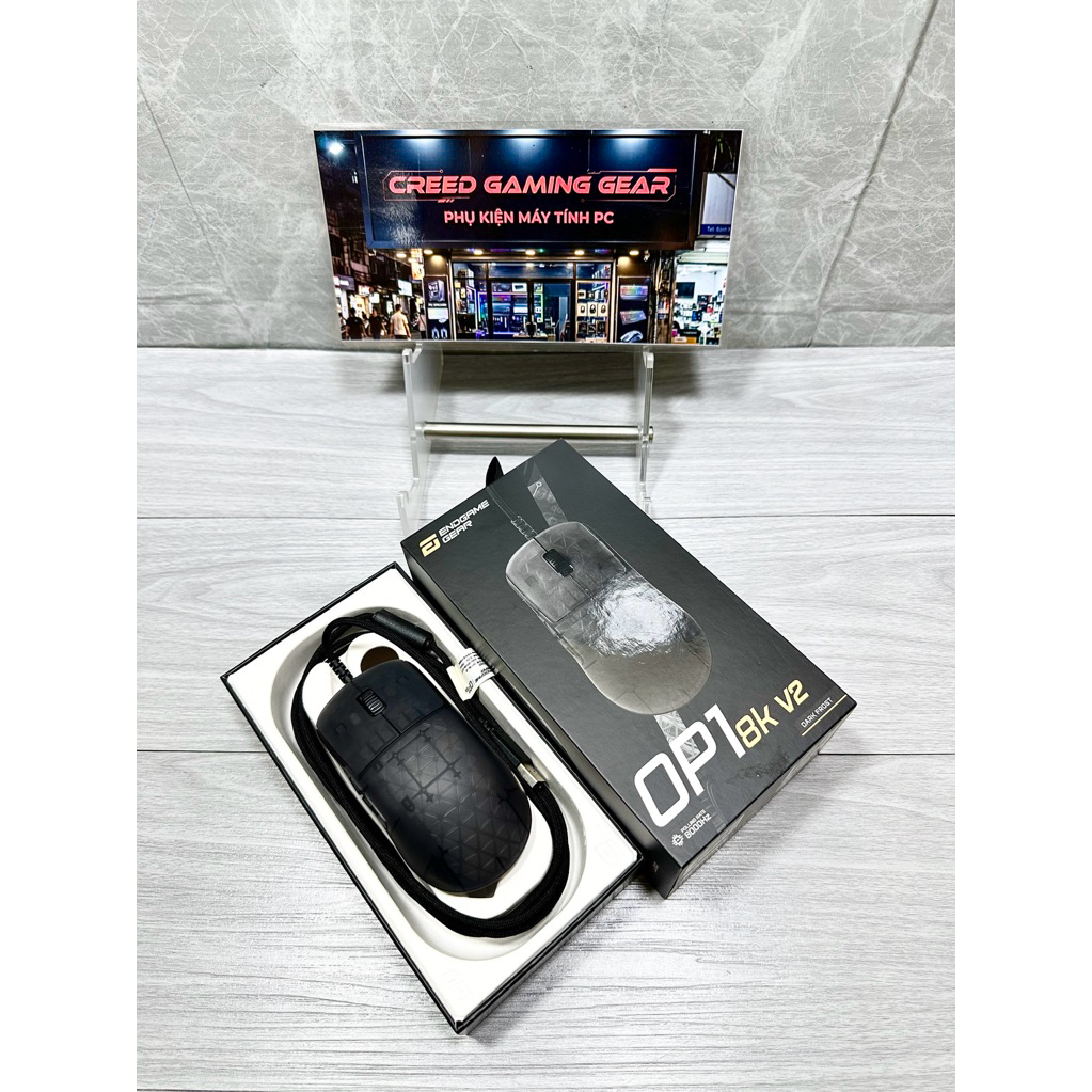 Chuột Gaming có dây Endgame Gear OP1 8K, Op1 8K V2 - 8000Hz Polling, PixArt PAW3395 qua sử dụng