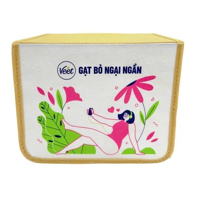 [Hàng tặng không bán] Hợp đựng gấp gọn be