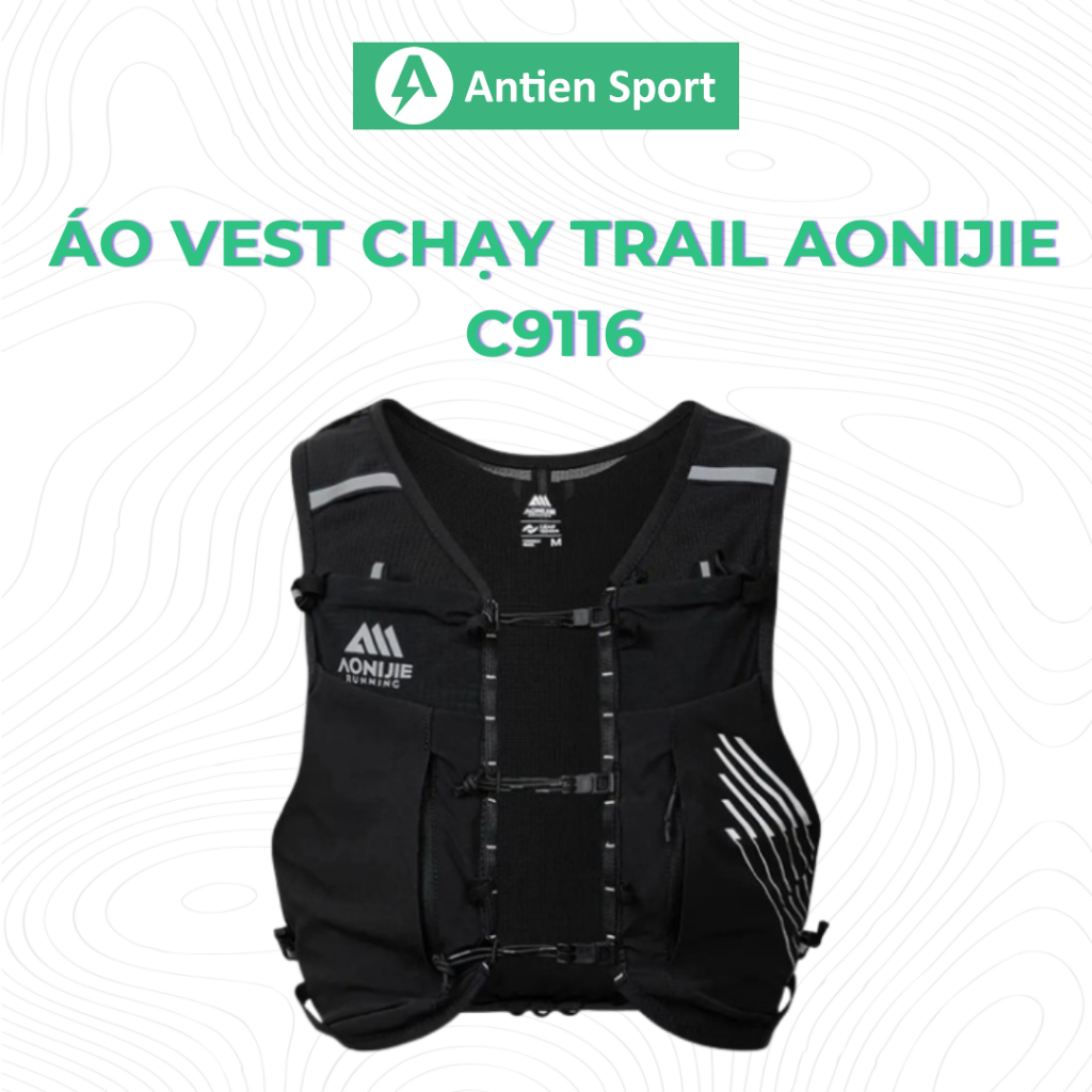 Vest nước thể thao chạy trail Aonijie C9116 dung tích 10L