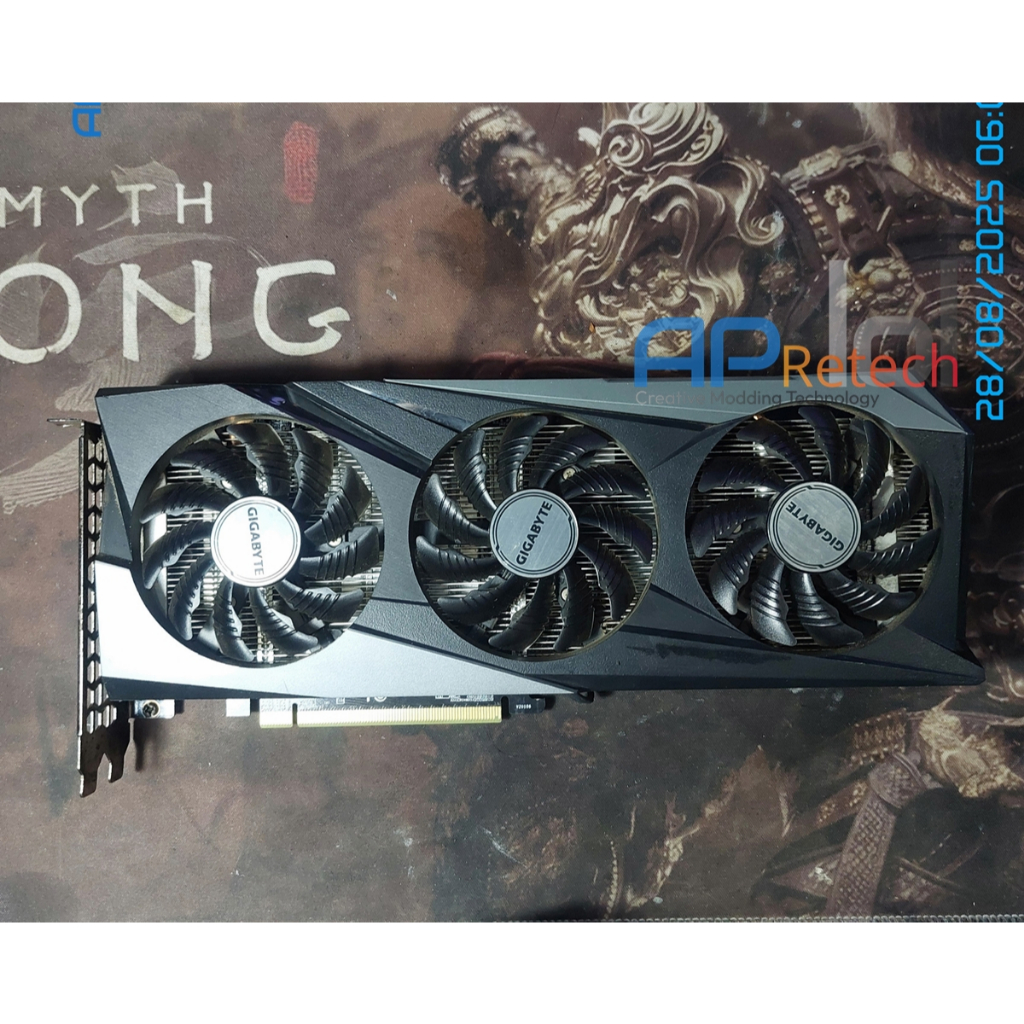 Card màn hình RTX 3050 8GB Gigabyte Gaming OC 3 Fan QSD