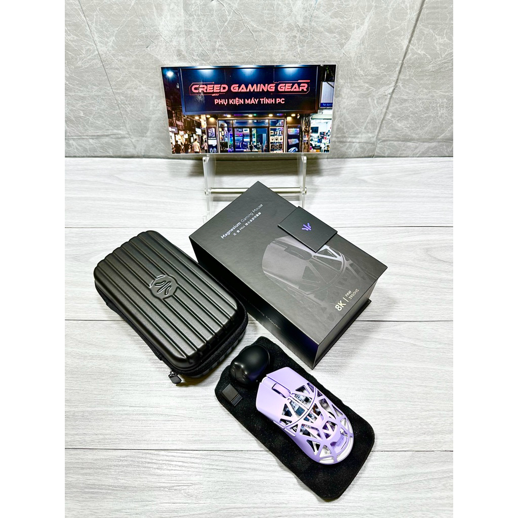 (New 12 tháng ) Chuột Gaming không dây WLMouse Beast X 4Khz - Max 8K / Fabulous Beast 8K / Strider