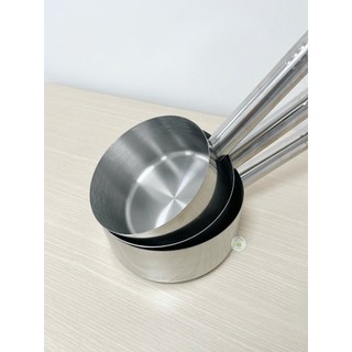 Gáo múc nước lèo inox (đường kính 16cm, 18cm, 20cm)
