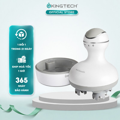 Máy Massage Đầu Cổ Mặt Mini Đa Năng KINGTECH ST-701 - Chính Hãng - Xoa Bóp Đầu Giải Toả Căng Thẳng, Mệt Mỏi