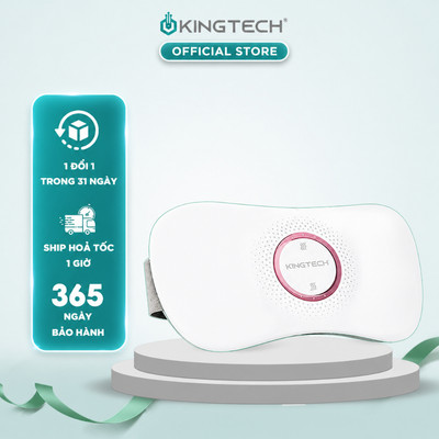 Máy Massage Bụng KINGTECH KS-220, Đai Chườm Nguyệt San Chức Năng Rung Cao Tần, Làm Ấm - Quà Valentine, Noel Cho Bạn Gái