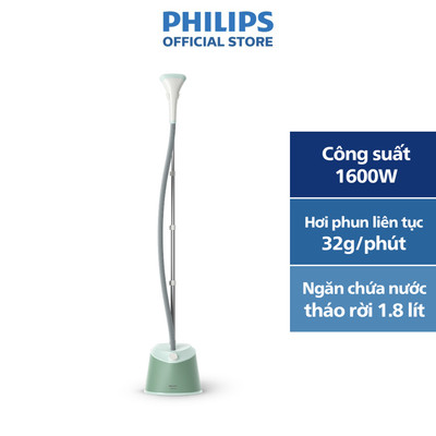 [Livestream] - Bàn ỦI Hơi Nước Đứng Philips 1000 series STE1010/70 |1600W | Hơi phun 32g/phút - Hàng Chính Hãng
