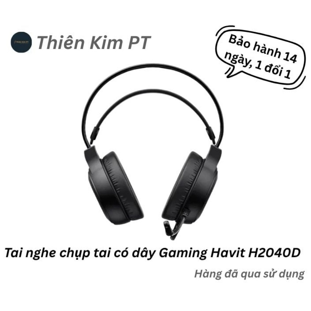 Tai nghe chụp tai có dây Gaming Havit H2040D