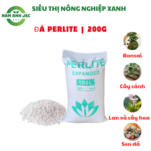 [ 1 lít ] Đá Perlite, đá xốp, đá chân châu