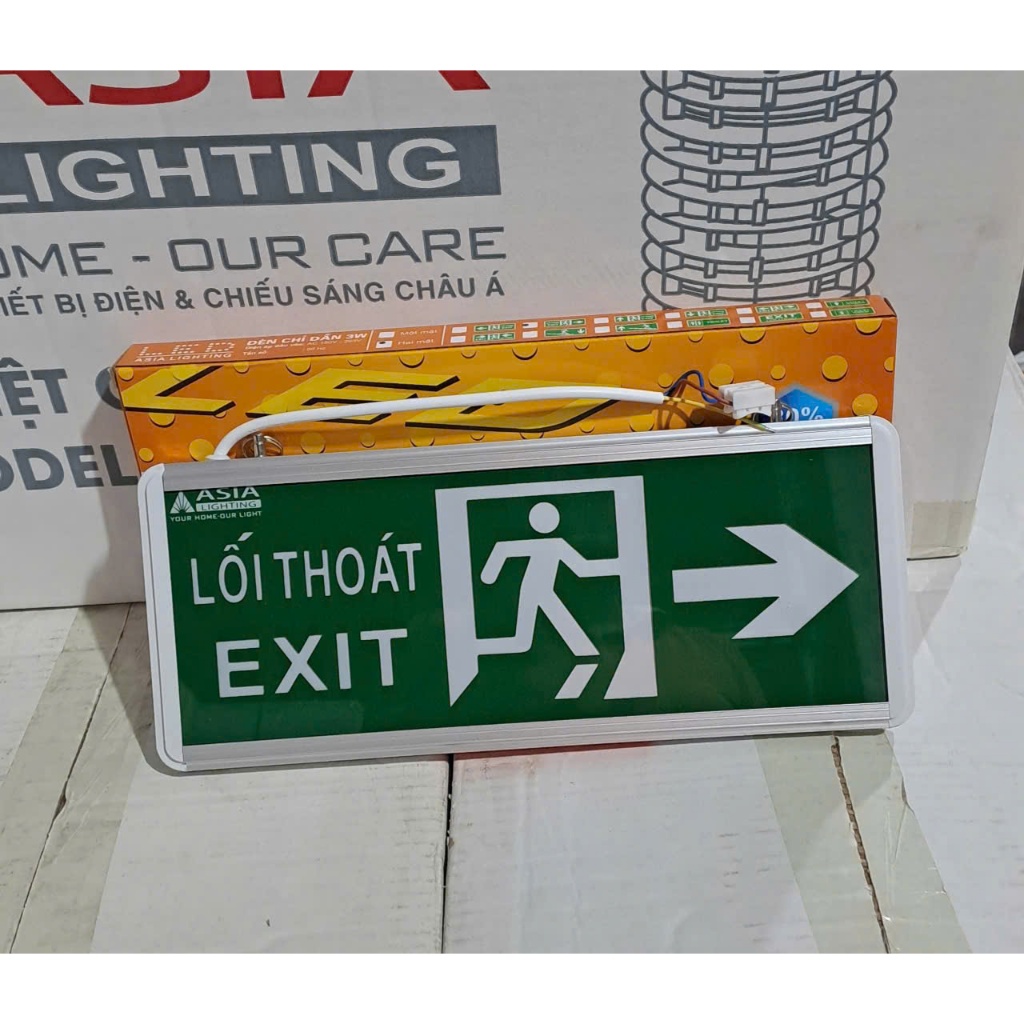 Đèn chỉ dẫn - đèn exit chỉ lối - đèn thoát hiểm