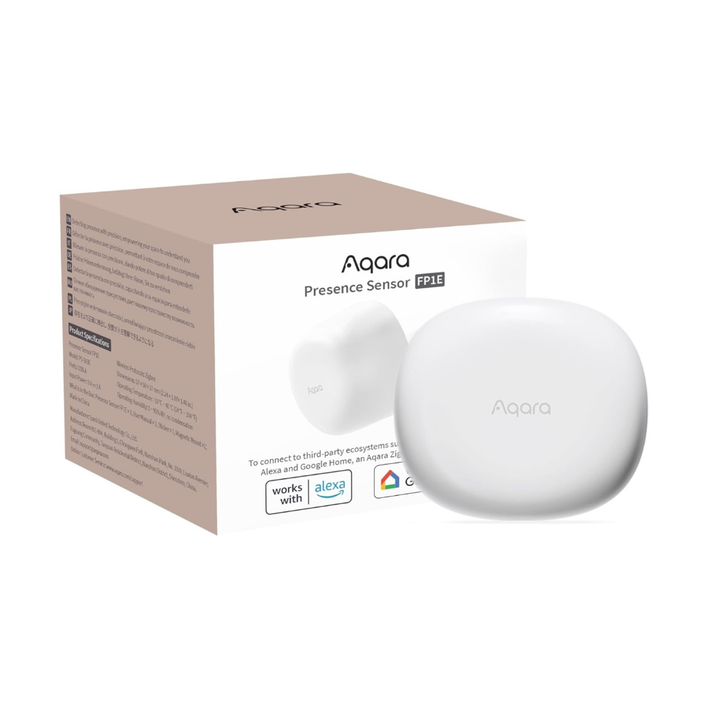 Cảm biến hiện diện Aqara Fp1e PS-S03D bản quốc tế, Zigbee 3.0, tương thích Homekit
