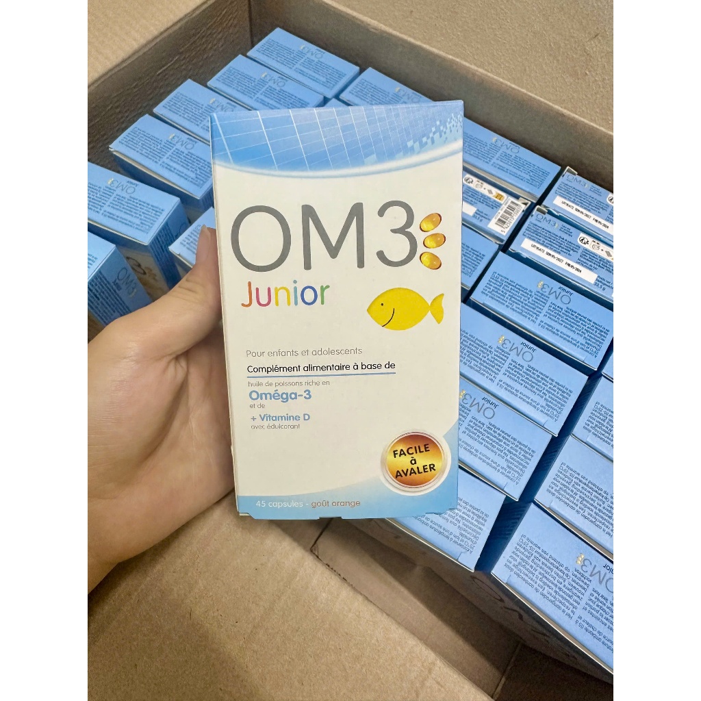 OM3 JUNIOR cho bé - hộp 45 viên