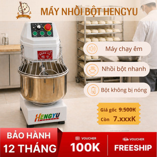 [ 7L /10L/ 20L] Máy nhồi bột công nghiệp Hengyu làm bánh bao, bánh gối, trôi nước,...