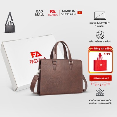 Cặp da công sở thời trang Fadoda FCD316