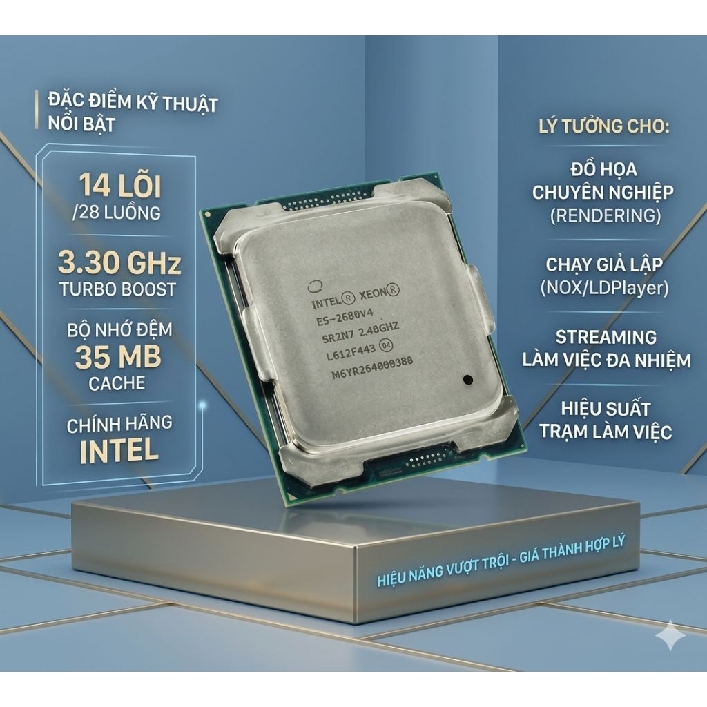 CPU E5 2680V4