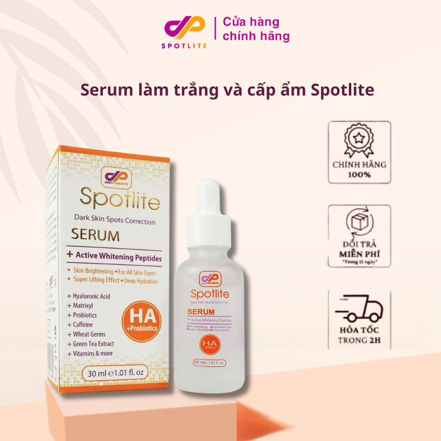 Serum làm trắng và cấp ẩm Spotlite Dark Skin Spots Correction Danpharm