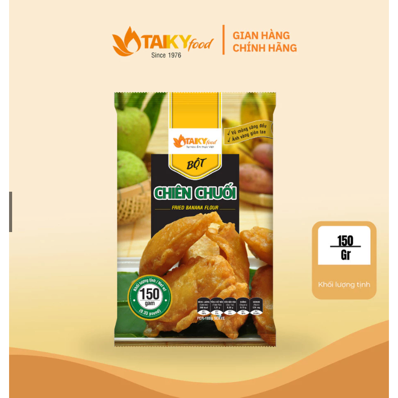 Bột chiên chuối Tài Ký 150gr