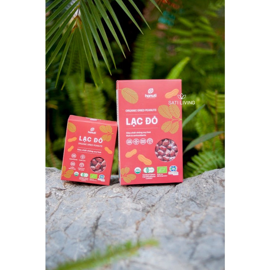 Lạc đỏ hữu cơ Hanuti
