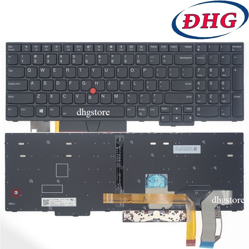Bàn phím laptop Lenovo Thinkpad T15 Gen 1, T15 Gen 2, P15s Gen 1, P15s Gen 2, P17 Gen 1, P17 Gen 2