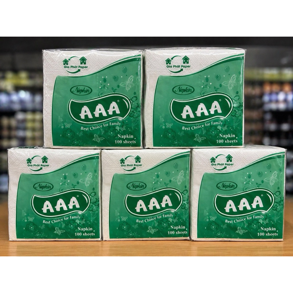 [ Combo 5 Bịch] Giấy Vuông AAA