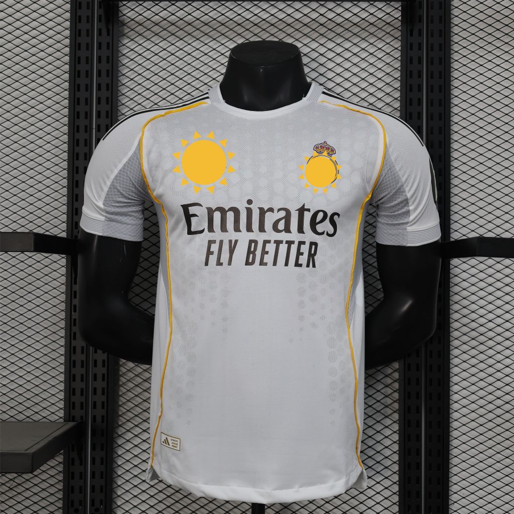 (Chỉ áo) Áo đá bóng Real manrid (PLAYER) , Áo đá banh cao cấp , vải thái polylates