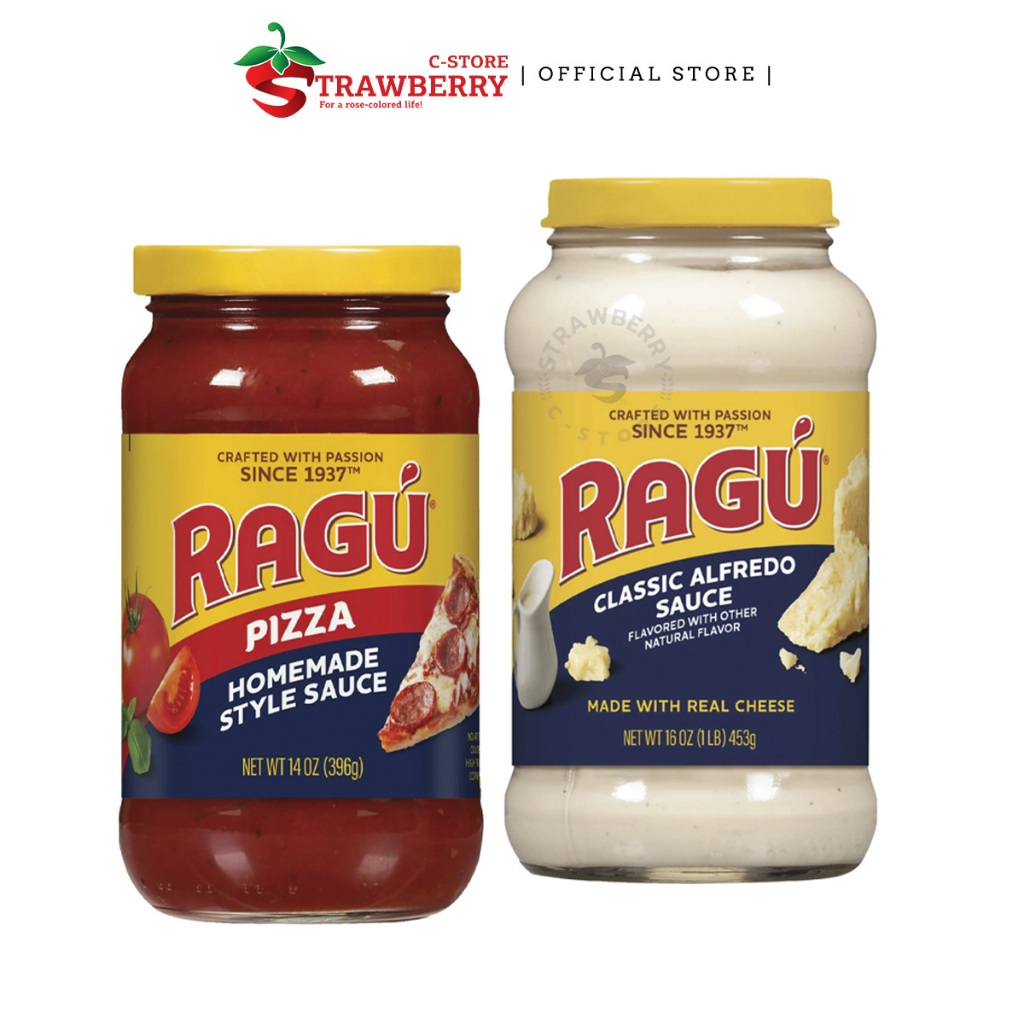 Sốt RAGÚ Sauce, Pizza  & Classic Alfredo, Hũ 396g (14 Oz.)