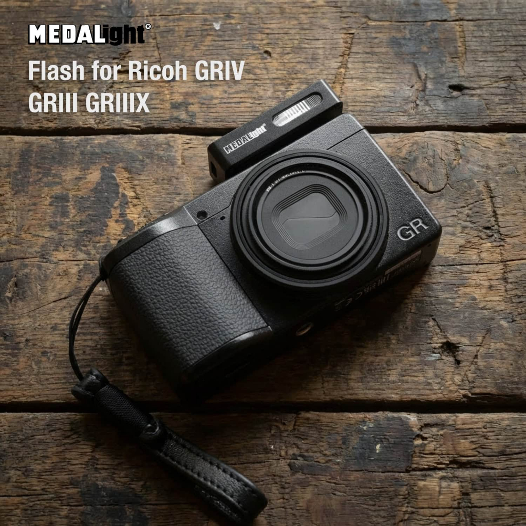 Đèn flash ricoh GR4 l Đèn flash phù hợp máy ảnh ricoh GR4 & Gr4 HDF l ricoh griv hdf