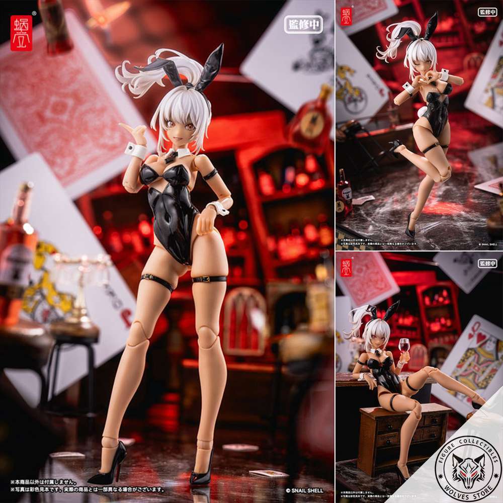 [Có sẵn - Hỏa tốc] Mô hình chính hãng Snail Shell: Bunny Girl Aileen (black)