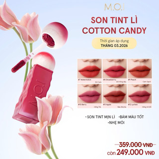Son kem MOI - Son kem lì mùa lễ hội - MOI Cosmetics Son Hồ Ngọc Hà